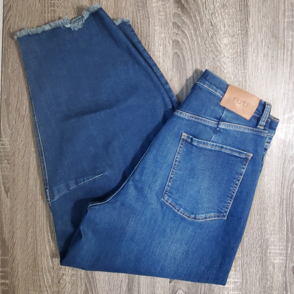 Ruti Women's Blue Jeans Size 1 Pre-owned Ursula Baloon Leg Style